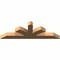 Ekena Millwork Richland Smooth Timber Gable Bracket, Western Red Cedar, 72"W x 24"H x 5 1/2"D x 5 1/2"F, 8/12 Pitch GBW072X24X0606RIC00SWR - alternate 3